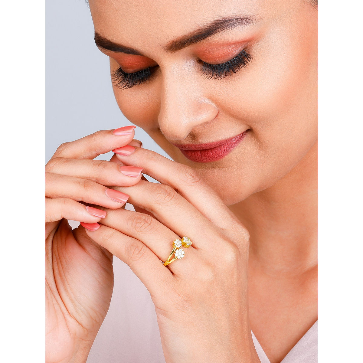 Kuberbox Alizeh Nose Ring 18K White Gold Certified Diamonds anushka Sharma's  ADHM Look Bollywood - Etsy